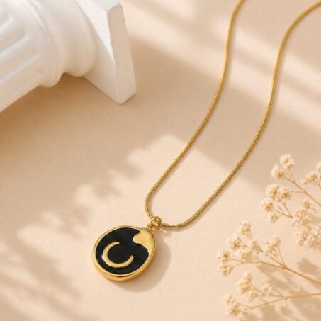Moon Heart Pendant