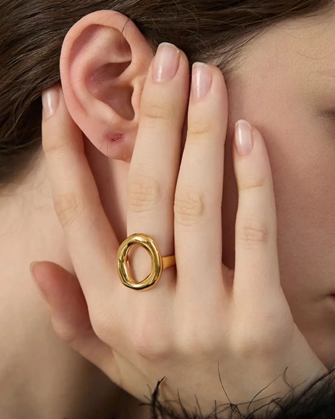 oval style ring - Image 2